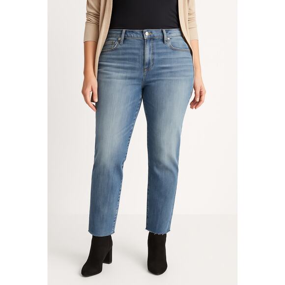 Jaugeans Selvedge Jeans 10 Rolled Cuff Distressed Hem - Picture 2 of 10